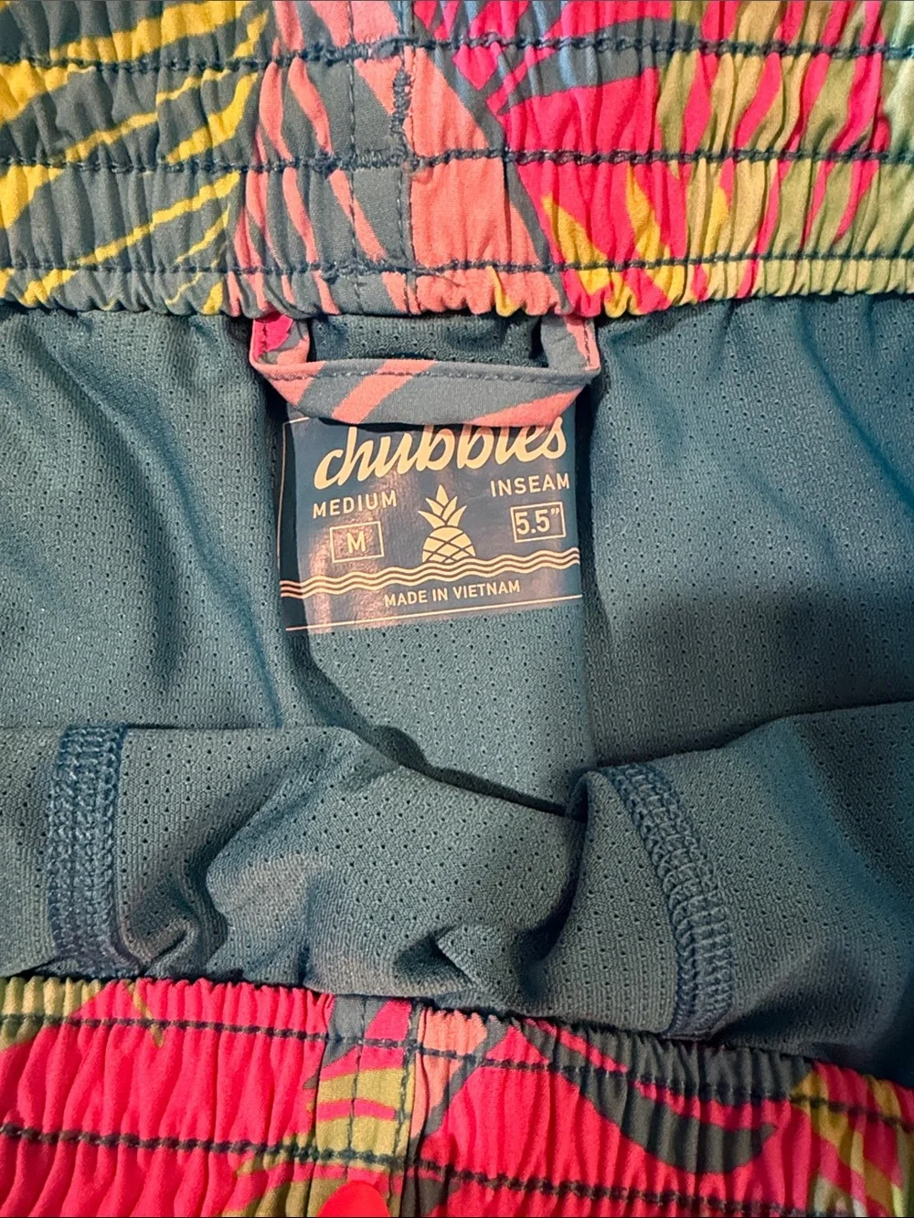 Men's Chubbies Swim Trunks Size M